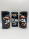 Jaguars Forever 4-in-1 Can Koozie | Jacksonville Football Insulated Drink Holder KRC Custom Design